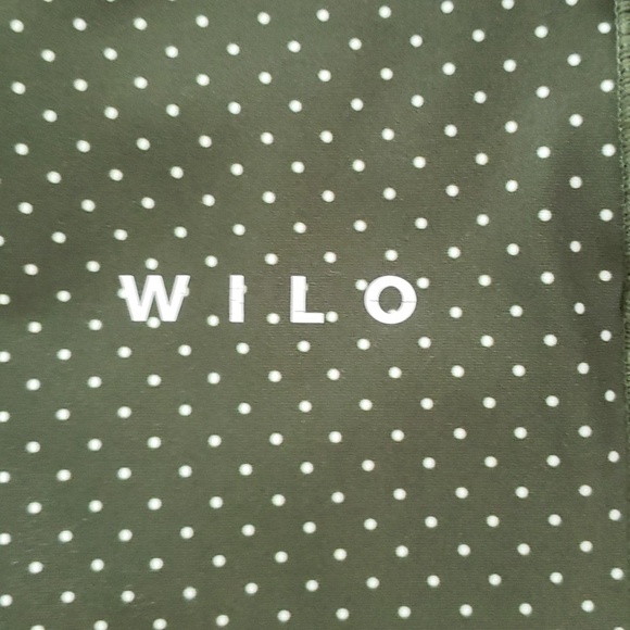 WILO The Label Green Polka Dot Leggings- S - Picture 4 of 4